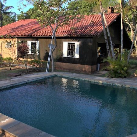 Casa Unica Com Piscina E Lareira A 1,2 Km Do Centro Villa Chapada dos Guimaraes Ngoại thất bức ảnh