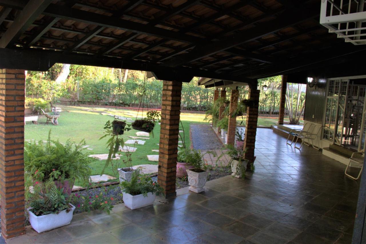 Casa Unica Com Piscina E Lareira A 1,2 Km Do Centro Villa Chapada dos Guimaraes Ngoại thất bức ảnh