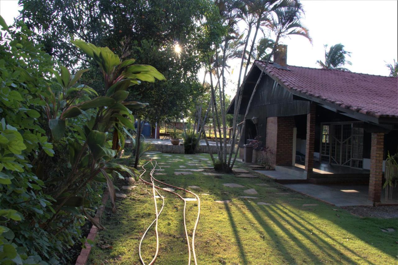 Casa Unica Com Piscina E Lareira A 1,2 Km Do Centro Villa Chapada dos Guimaraes Ngoại thất bức ảnh