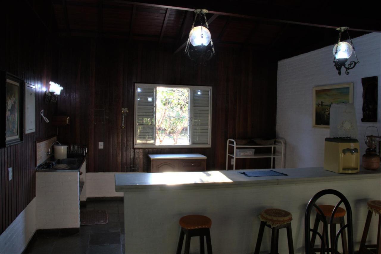 Casa Unica Com Piscina E Lareira A 1,2 Km Do Centro Villa Chapada dos Guimaraes Ngoại thất bức ảnh